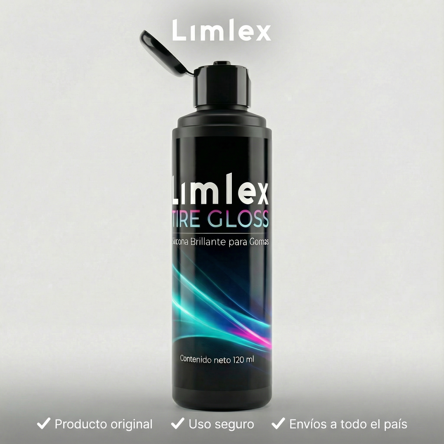 Limlex Tire Gloss – Silicona para Gomas